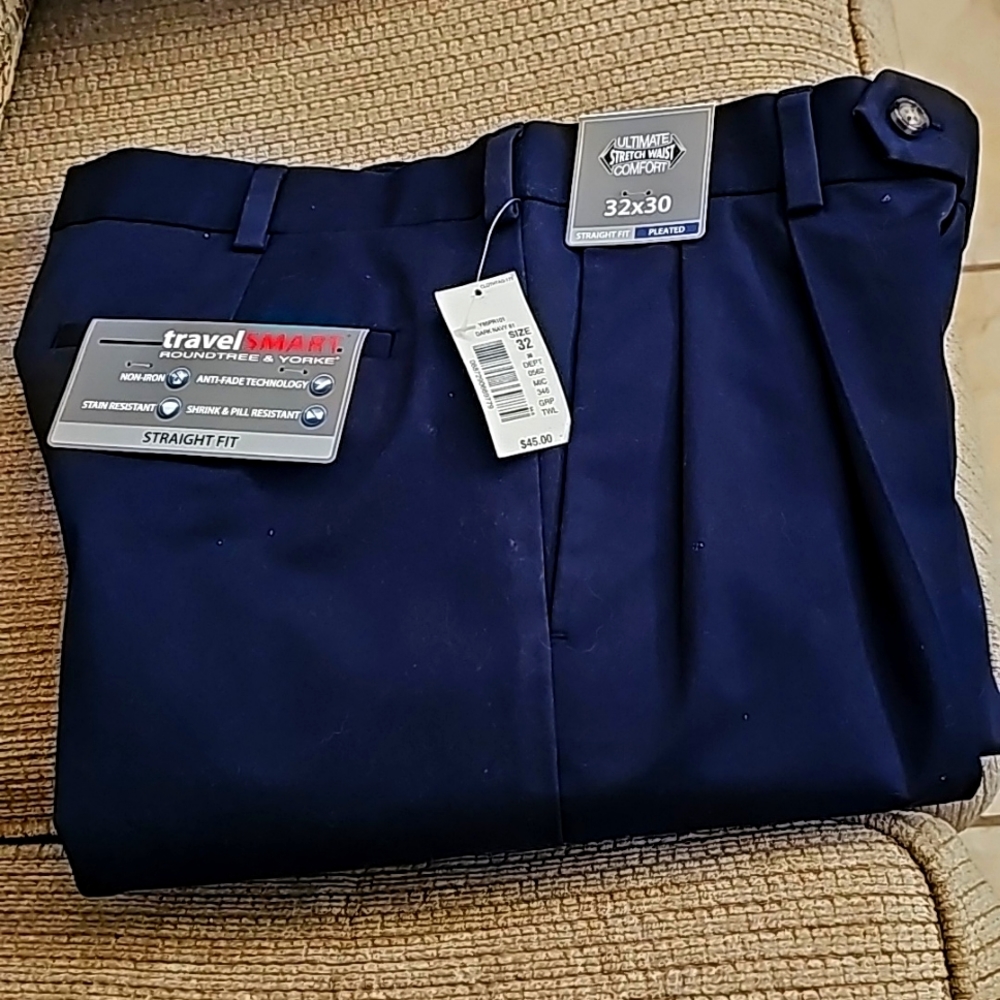 Blue men's Roundtree & Yorke